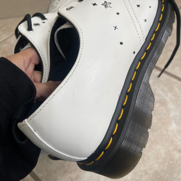 Dr Martens 1461 Cosmic Sun Moon NWOT Print Leather Oxford Shoes Women US 8/M 7 - Picture 4 of 10